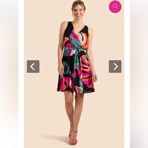 🔥NEW TRINA TURK PLANETARY DRESS . Sz Xs  NWT